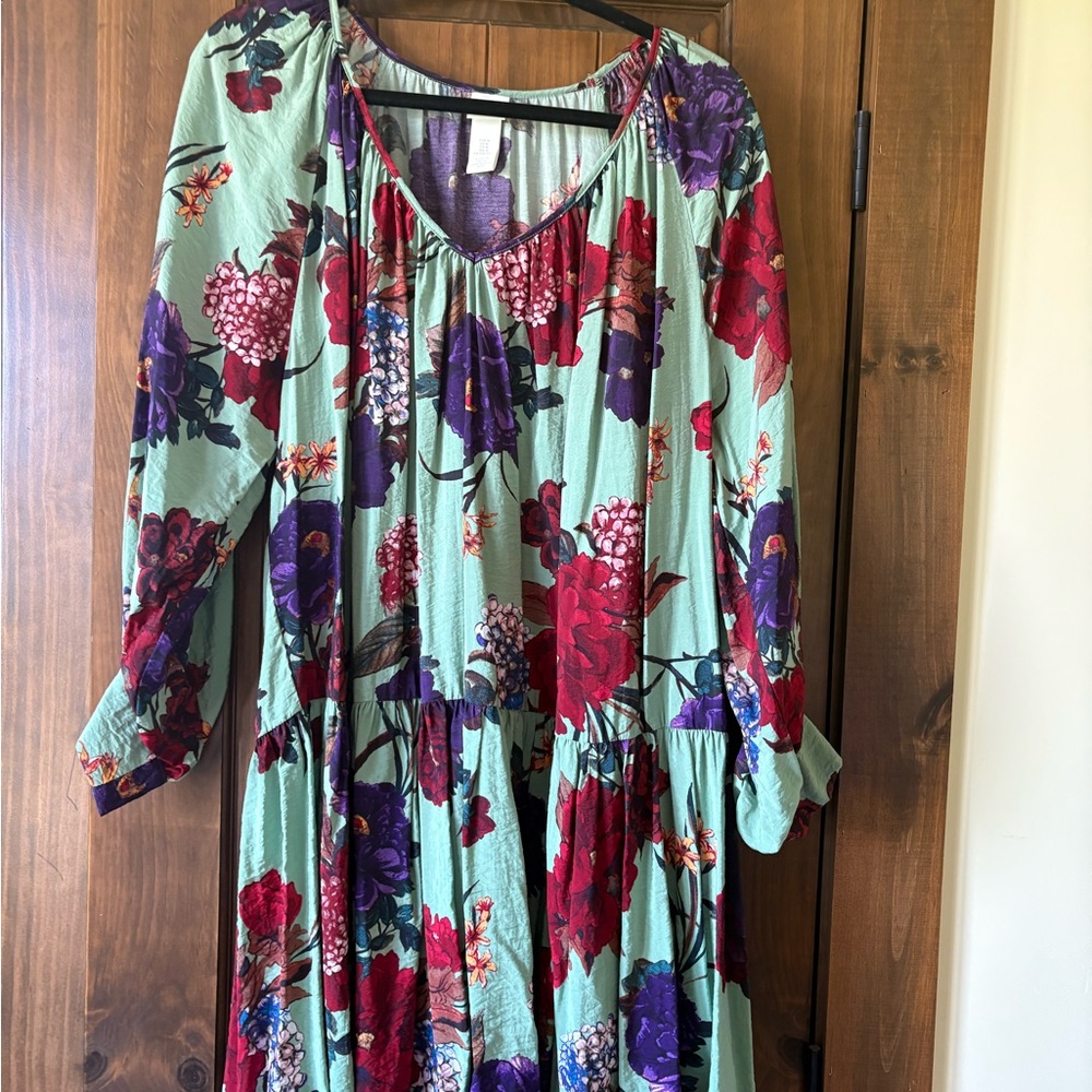 H&M Floral Oversized Dress